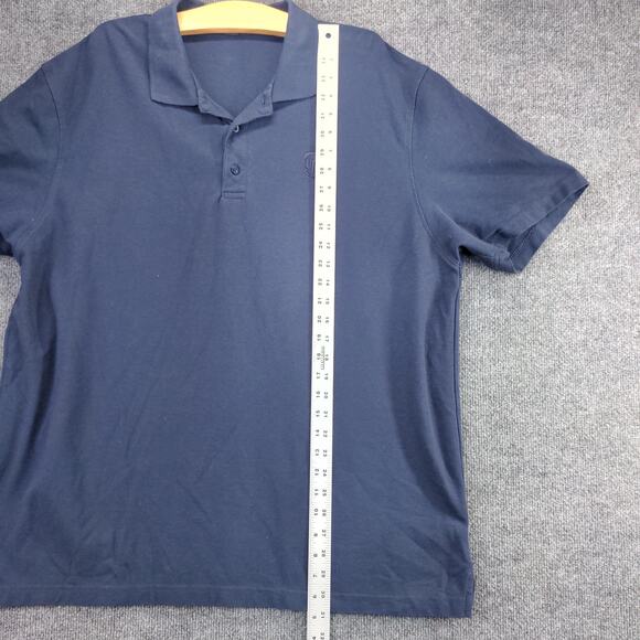 UPS Short Sleeve Polo Shirt Mens Size 2XL Blue Embroidered Logo Uniform - Picture 4 of 13